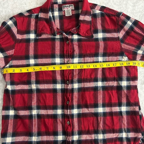 Wrangler Wrancher Flannel Button Down Shirt - Picture 5 of 5